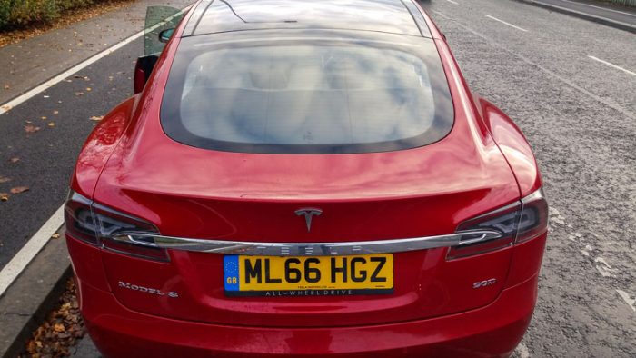 Tesla Model S Rear