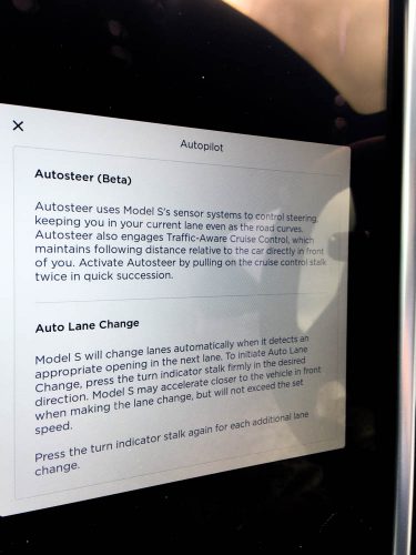 Tesla Autopilot Autosteer Beta Agreement