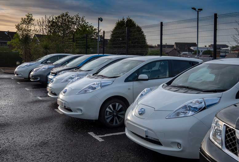 Electric Car Line Up 