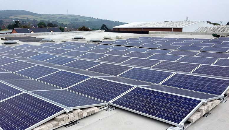 Harvey Group Solmatix Solar PV Array Belfast
