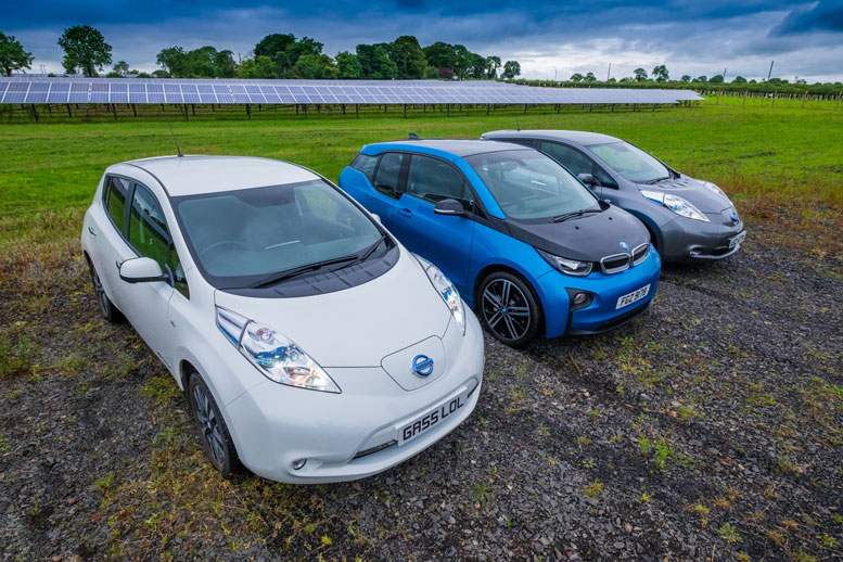 Lightsource Solar Farm - Electric Cars